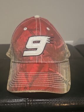 Realtree Camouflage Baseball Hat Nascar Kasey Kayne 9 Adjustable